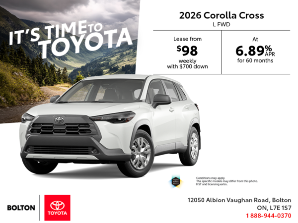 2026 Toyota Corolla Cross