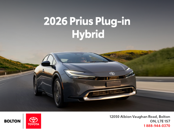 2026 Toyota Prius Plug-In Hybrid
