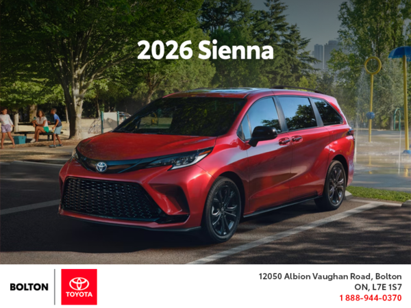 2026 Toyota Sienna Hybrid