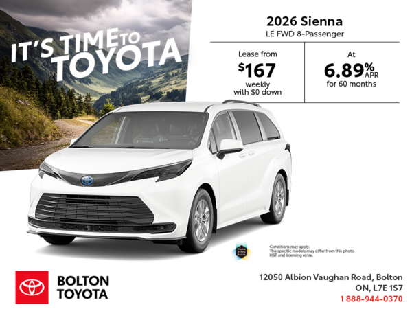 2026 Toyota Sienna Hybrid