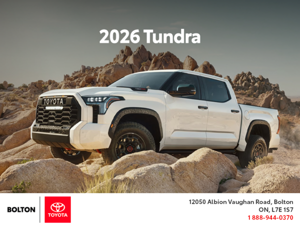 2026 Toyota Tundra