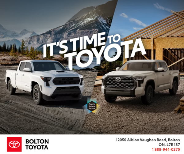 It's Time to Toyota