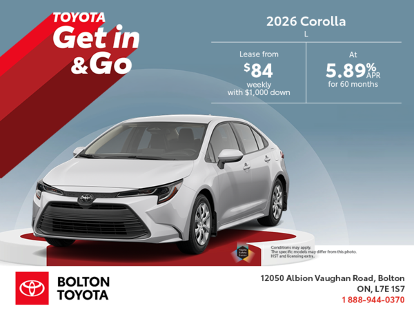 2026 Toyota Corolla