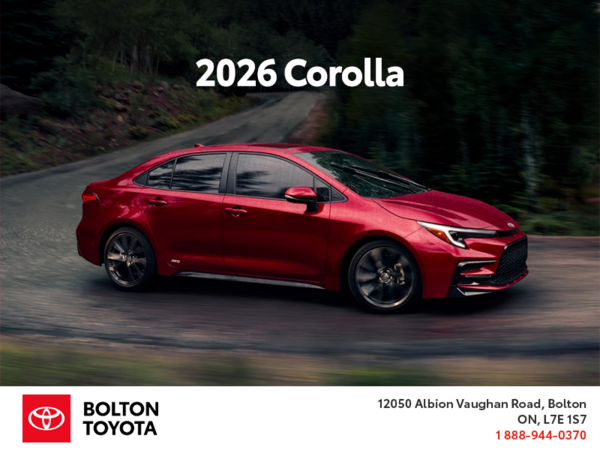 2026 Toyota Corolla
