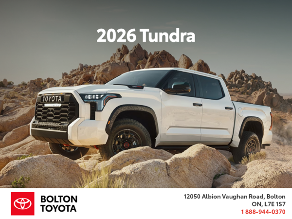 2026 Toyota Tundra