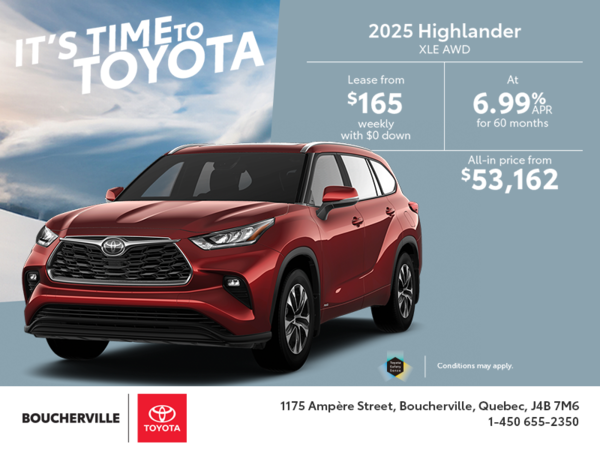 2025 Toyota Highlander