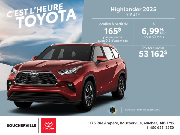 Toyota Highlander 2025