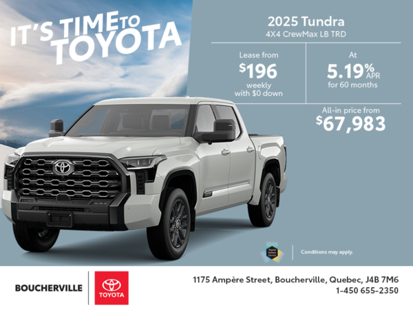 2025 Toyota Tundra