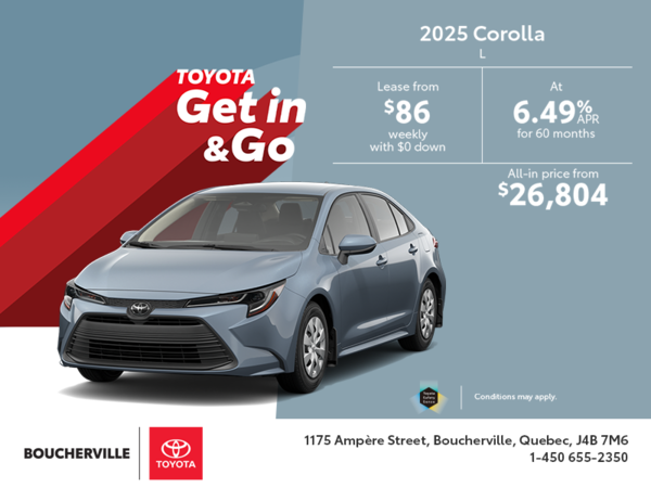 2025 Toyota Corolla