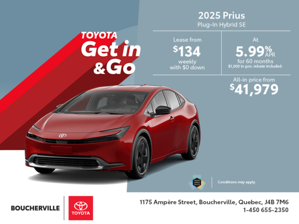 2025 Toyota Prius Plug-In Hybrid