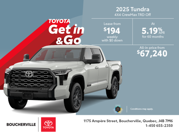 2025 Toyota Tundra