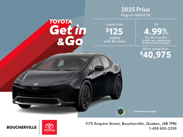 2025 Toyota Prius Plug-In Hybrid
