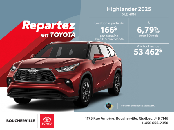 Toyota Highlander 2025