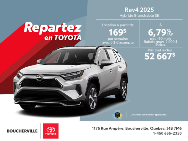Toyota RAV4 Plug-In Hybrid 2025
