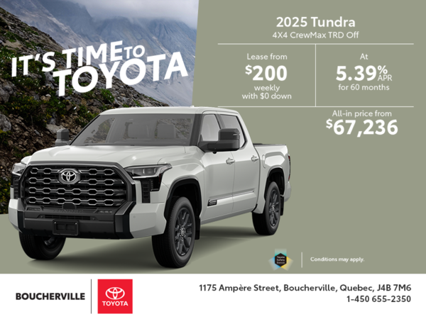 2025 Toyota Tundra