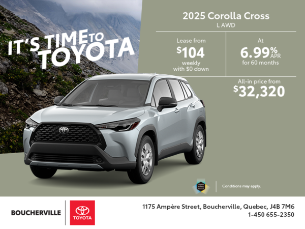 2025 Toyota Corolla Cross