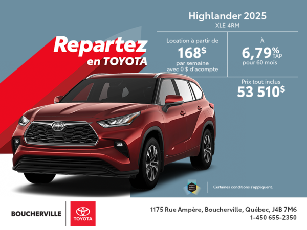 Toyota Highlander 2025