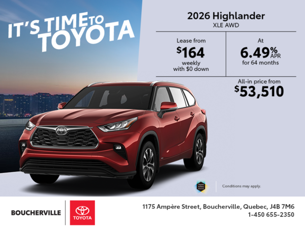 2026 Toyota Highlander