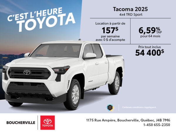 Toyota Tacoma 2025