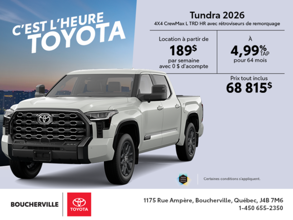 Toyota Tundra 2026