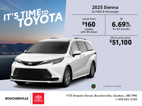 2025 Toyota Sienna Hybrid