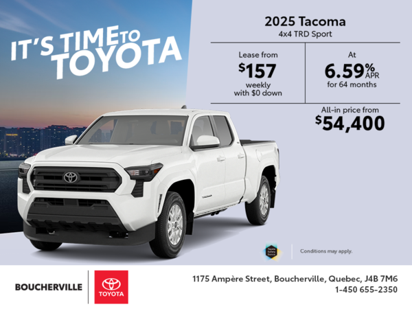2025 Toyota Tacoma