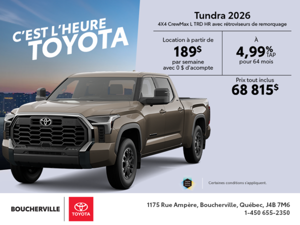 Toyota Tundra 2026