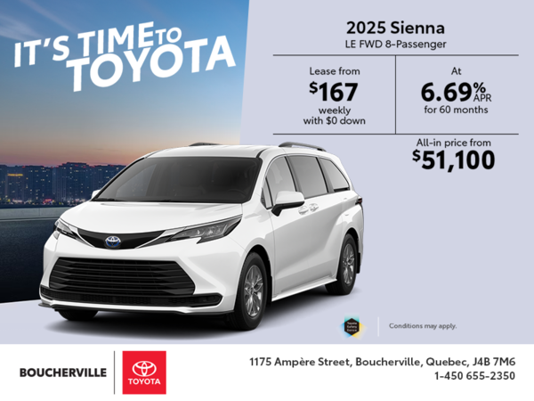 2025 Toyota Sienna Hybrid