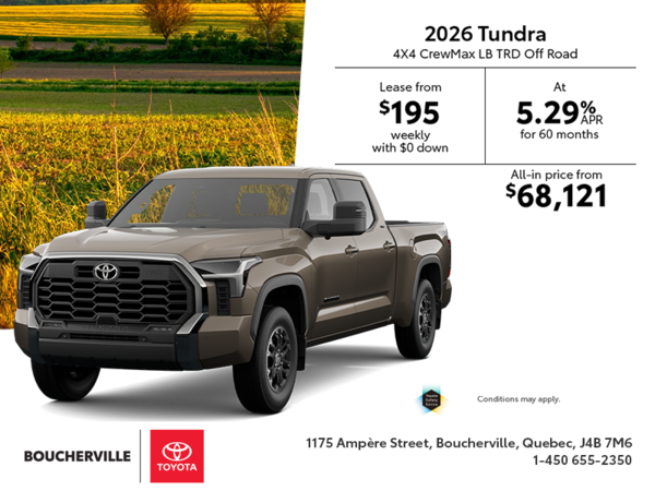 2026 Toyota Tundra