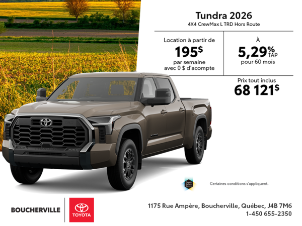Toyota Tundra 2026