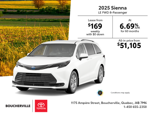 2025 Toyota Sienna Hybrid