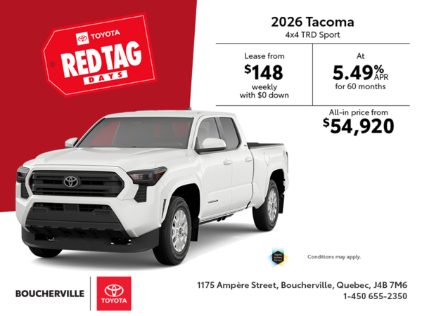 2026 Toyota Tacoma