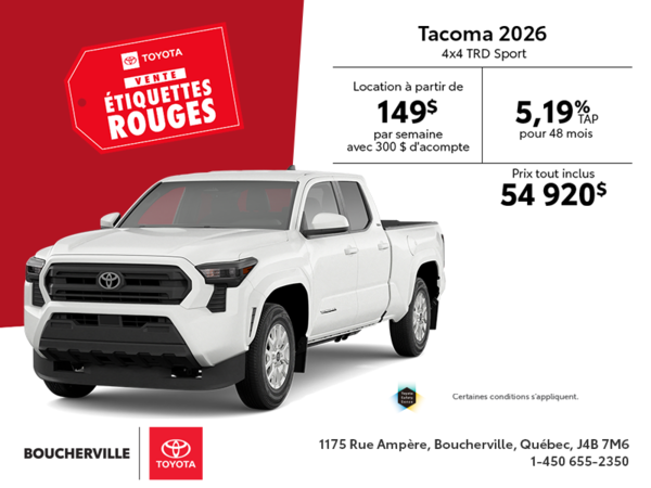 Toyota Tacoma 2026