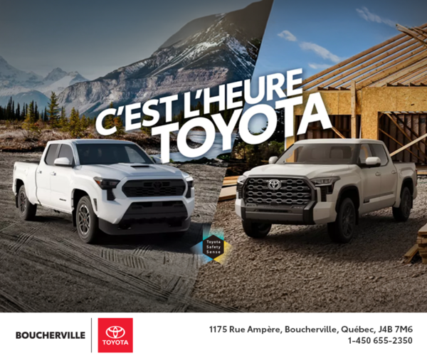 C'est l'heure Toyota