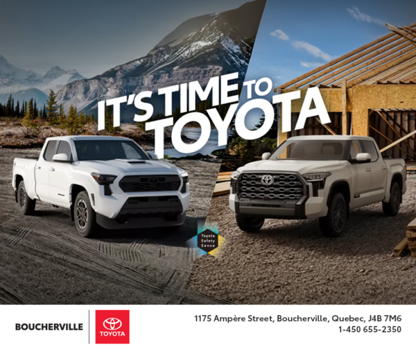 It's Time to Toyota