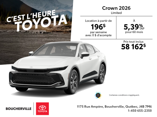 Toyota Crown Limited  2026