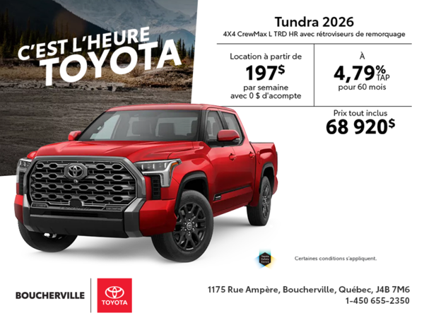Toyota Tundra 2026