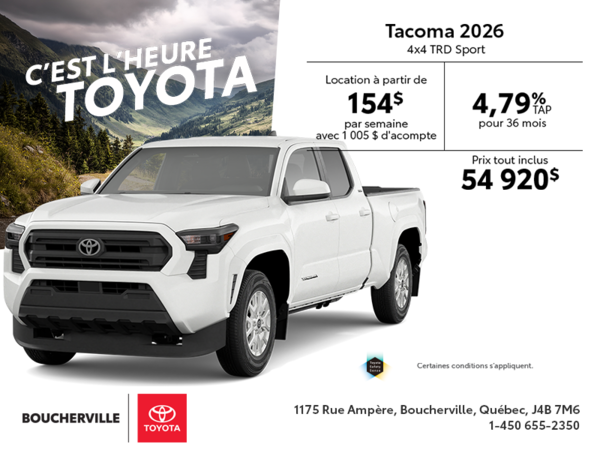 Toyota Tacoma 2026