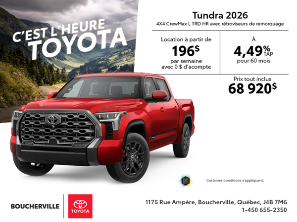 Toyota Tundra 2026