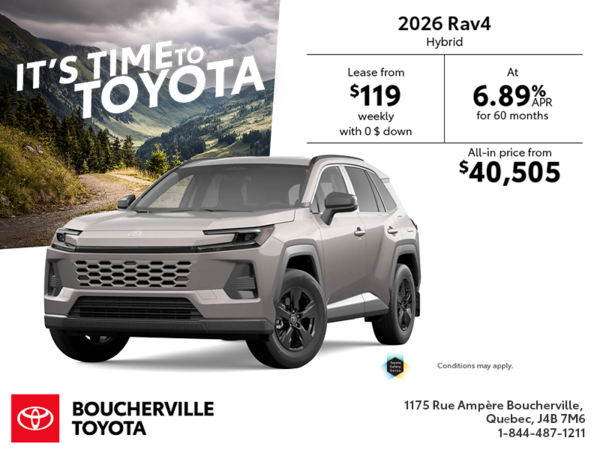 2026 Toyota RAV4 Hybrid