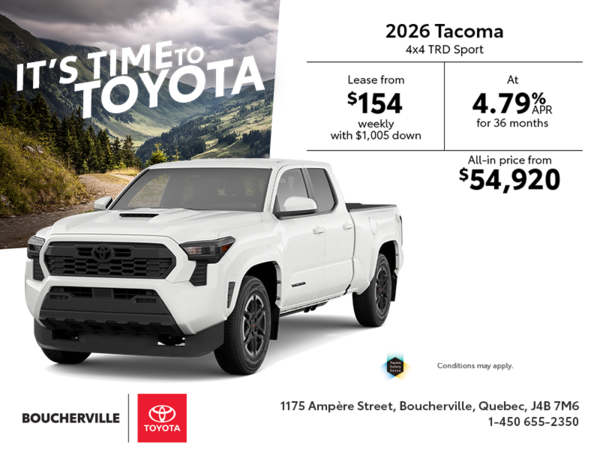 2026 Toyota Tacoma