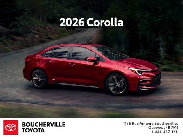 2026 Toyota Corolla