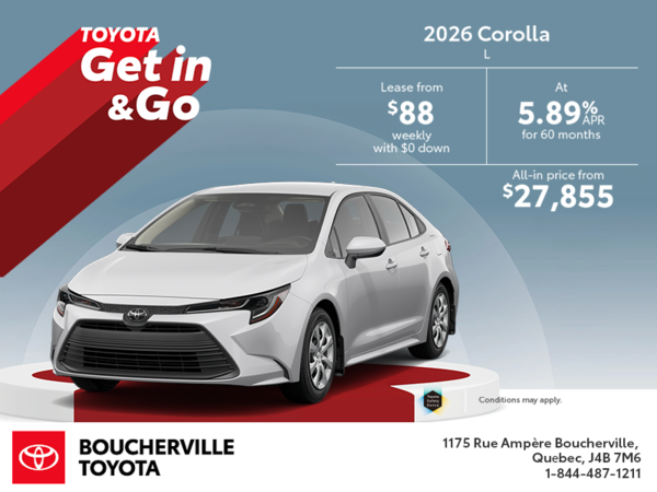 2026 Toyota Corolla