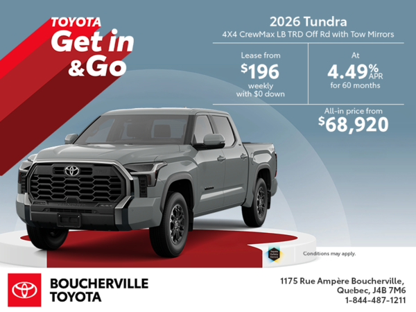 2026 Toyota Tundra