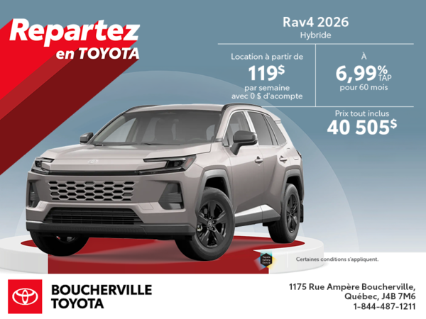Toyota RAV4 Hybrid 2026
