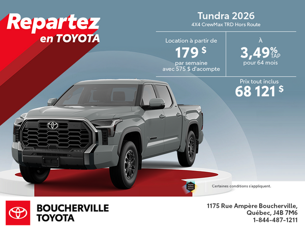 Toyota Tundra 2026