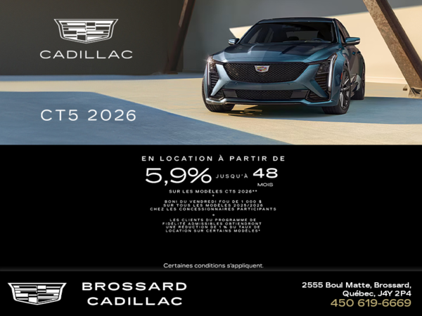 Cadillac CT5 2026