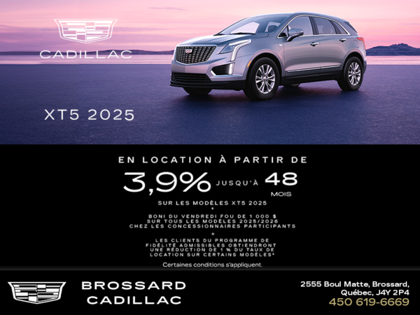 Cadillac XT5 2025