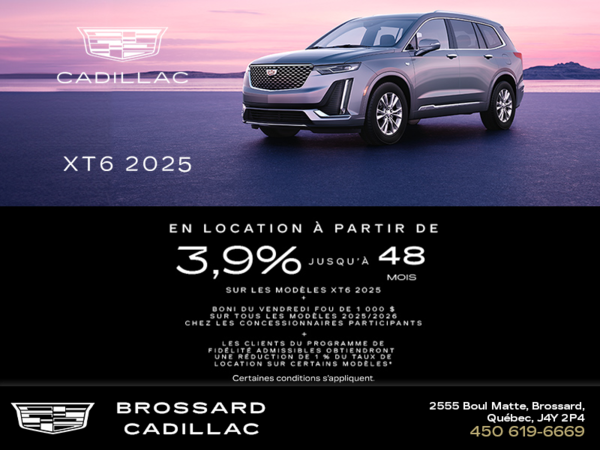 Cadillac XT6 2025
