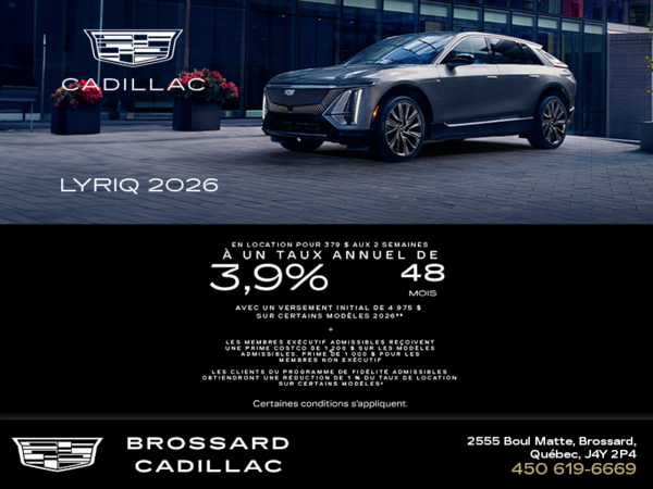 Cadillac Lyriq 2026